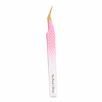 Pink Curve Isolation Tweezers