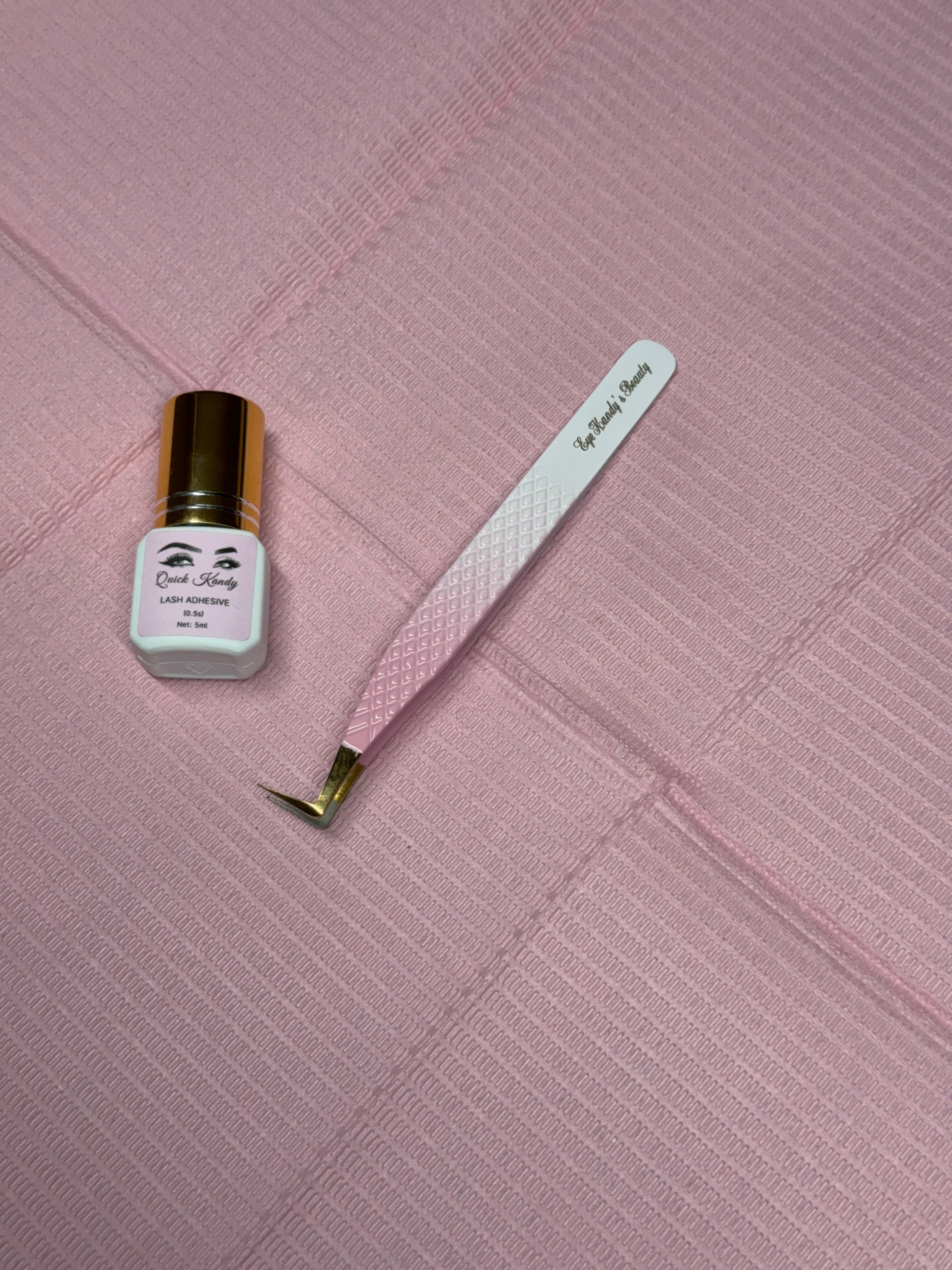 90° Volume Tweezers (Thick Fiber Tip)