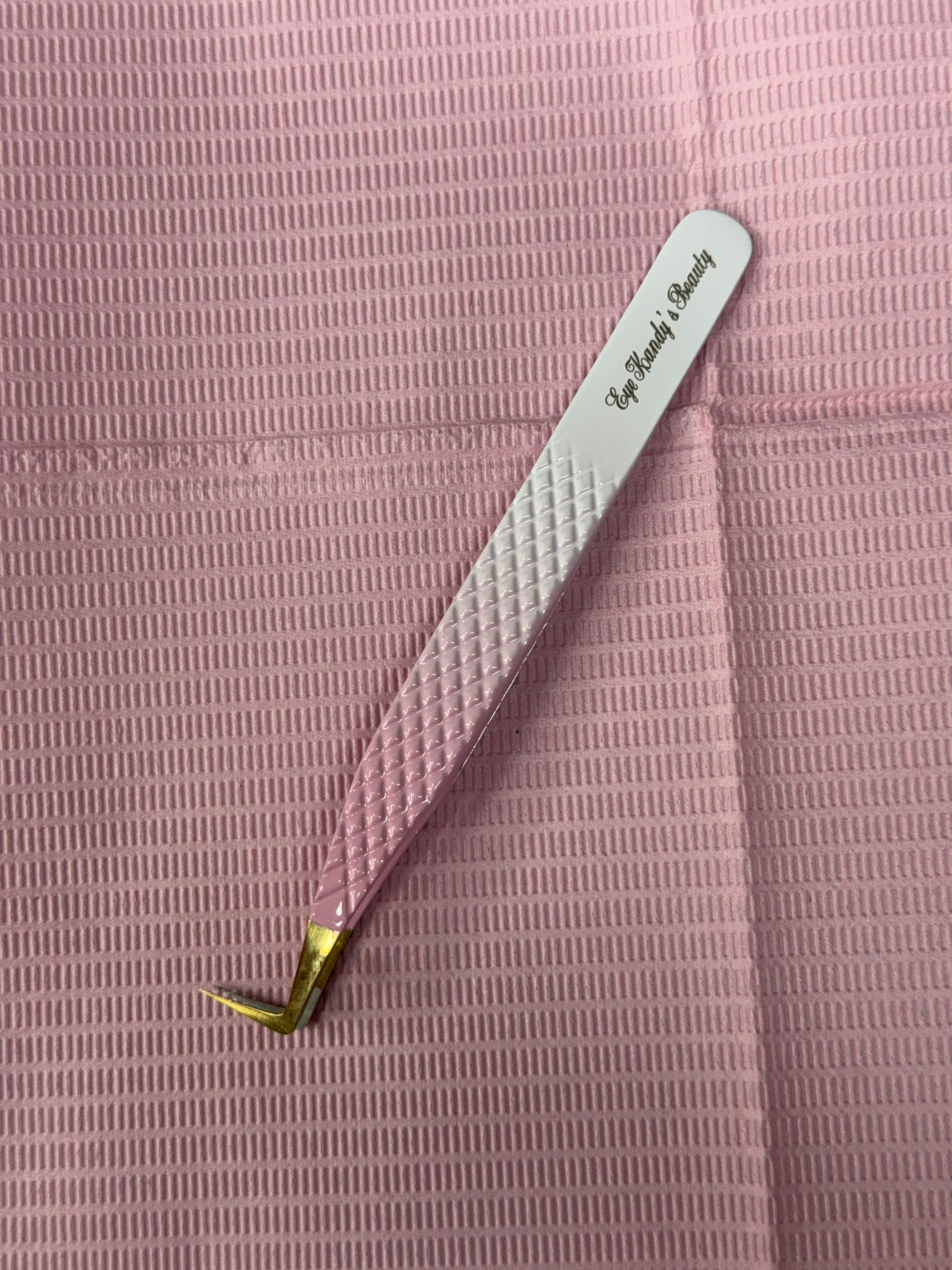 90° Volume Tweezers (Thick Fiber Tip)